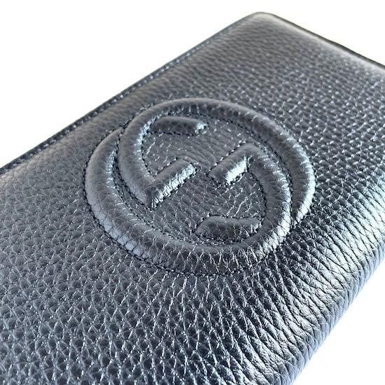 GUCCI グッチ ソーホー ラウンドジップ 長財布 ブラック【新品 GUCCI グッチ ソーホー ラウンドジップ 長財布 ブラック【新品