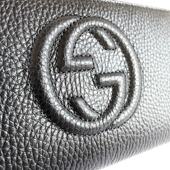 GUCCI グッチ ソーホー ラウンドジップ 長財布 ブラック【新品 GUCCI グッチ ソーホー ラウンドジップ 長財布 ブラック【新品