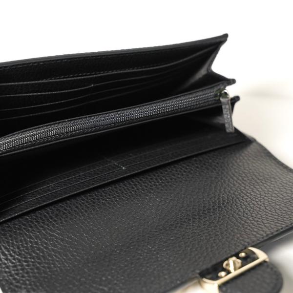 GUCCI グッチ 長財布 インターロッキングG 二つ折り ブラック GUCCI グッチ 長財布 インターロッキングG 二つ折り ブラック