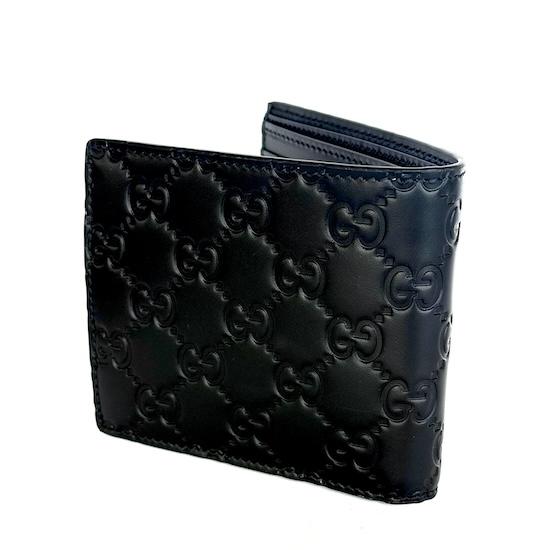 GUCCI 最新作! グッチ メンズ 財布 二つ折り ブラック 779841 GUCCI 最新作! グッチ メンズ 財布 二つ折り ブラック 779841