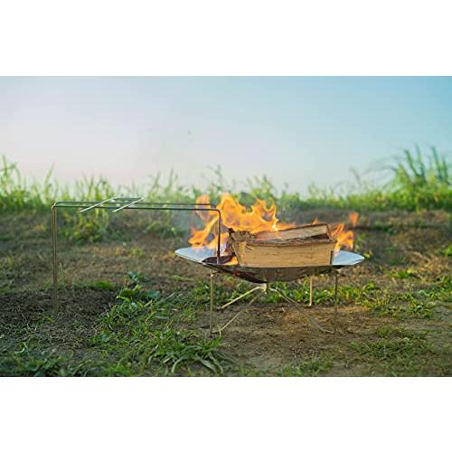 限定素材を使用 焚き火台 en BELKROOT ベルクロート 軽量 キャンプ ソロ 【2025636115】(12109円)