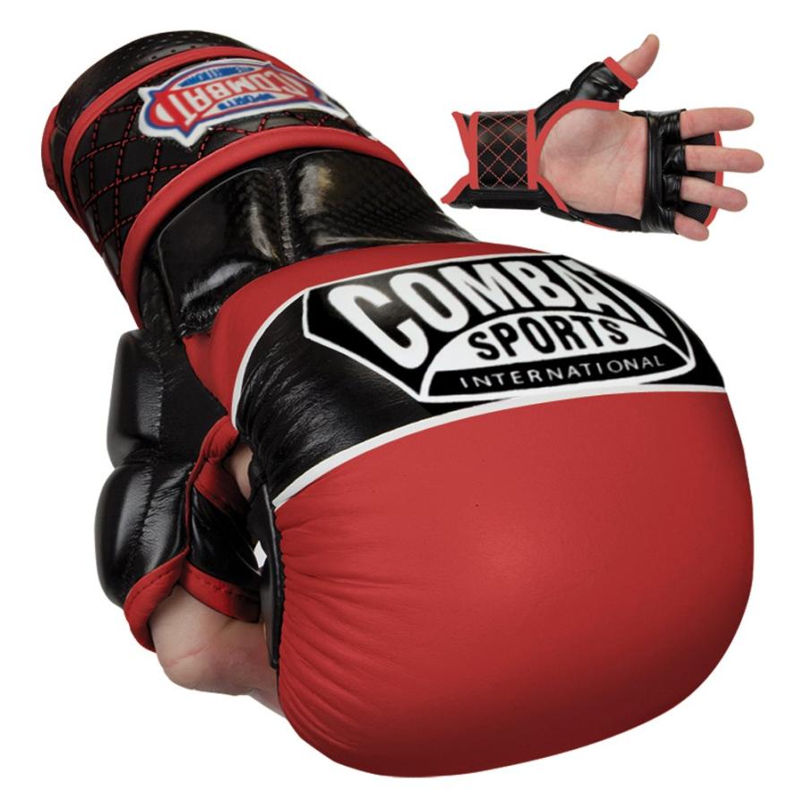 (Regular Red) Combat Sports Max Strike MMA Training Gloves