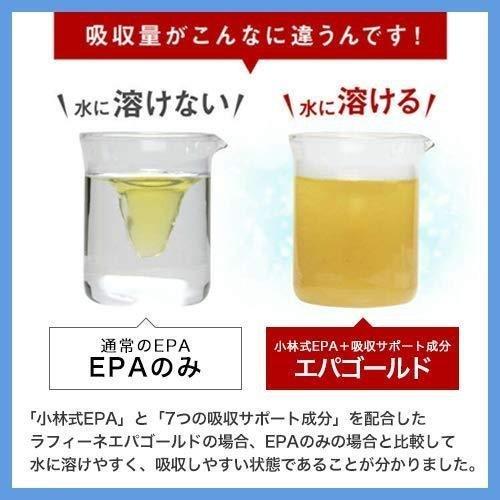 ラフィーネエパゴールド600 小林式EPA 配合サプリメント 120粒入 ラフィーネエパゴールド600 小林式EPA 配合サプリメント 120粒入