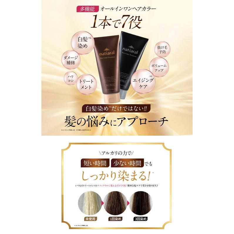 ナティアラル natiaral 200g ヘアカラートリートメント ダーク ナティアラル natiaral 200g ヘアカラートリートメント ダーク