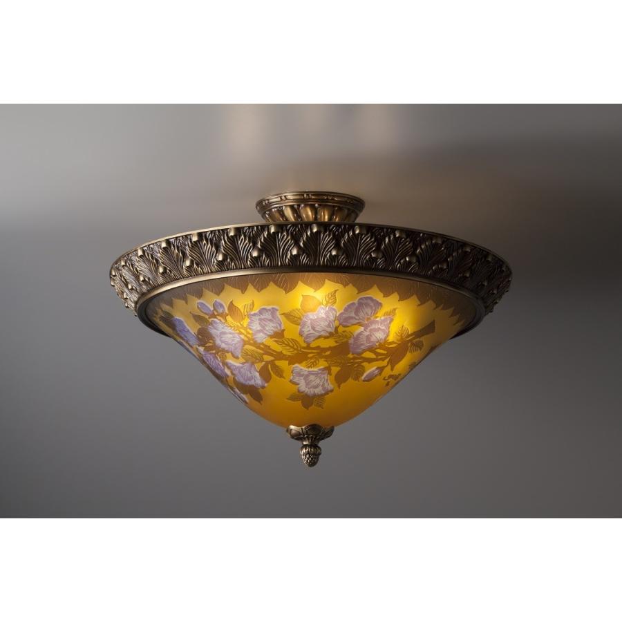 ガレ風6灯シーリング AGL-06AB/6-62