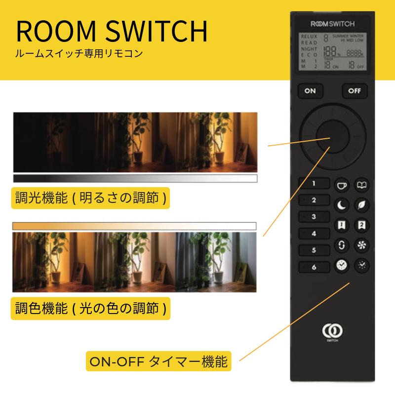 マンクス LED バーライト ネオマンクス かべ掛けタイプ  多機能リモコンROOM SWITCH付 TC-2007W-RWHの画像