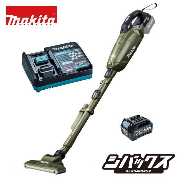 マキタ makita 40Vmax 充電式クリーナ 紙パック式 CL002 GRDW RDO バッテリBL4025 充電器DC40RA付の画像