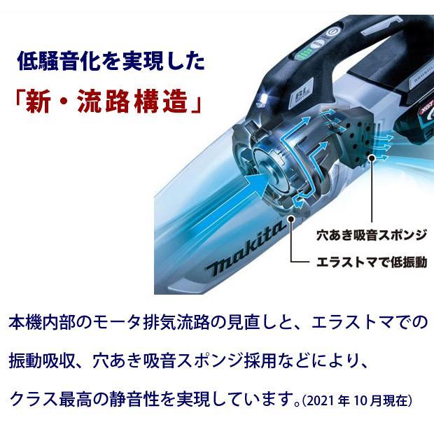 マキタ makita 40Vmax 充電式クリーナ 紙パック式 CL002 GRDW RDO バッテリBL4025 充電器DC40RA付の画像