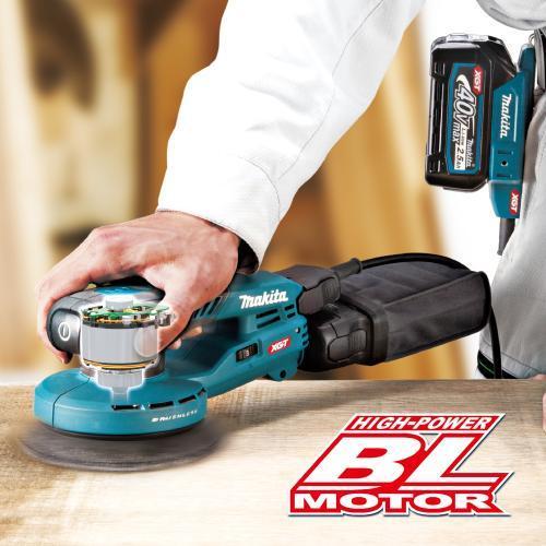 マキタ makita 40Vmax 充電式オービットサンダ BO001CGZ バッテリ 充電器別売  バッテリアダプタ1.6m A-77394 オリジナルセットの画像