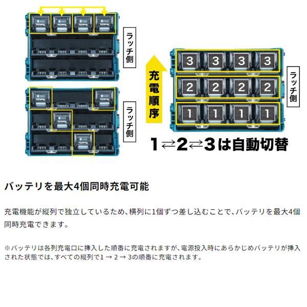 マキタ（makita） makita 40Vmaxマキタ 多口充電ケース BCC01 充電口数