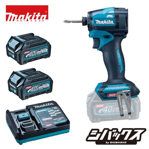 マキタ（makita） makita 40Vmax インパクトドライバ TD005GRDX 青