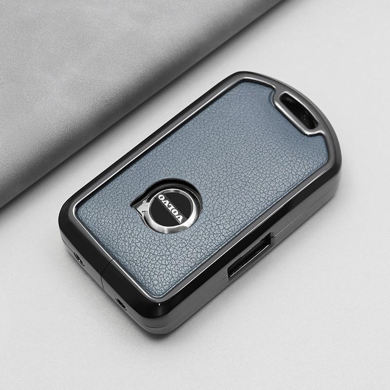 新型 VOLVO ボルボ 本革 スマートキーケース キーカーバー XC40 XC60