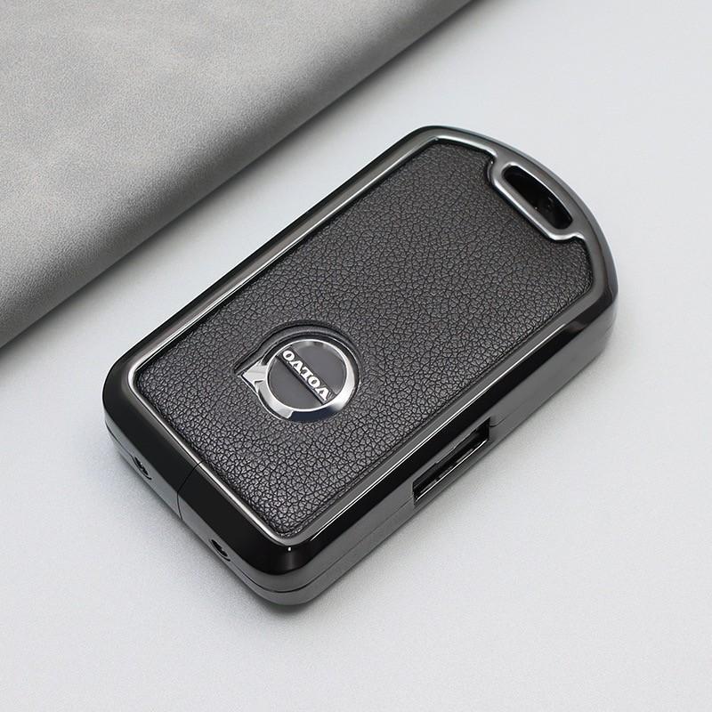 新型 VOLVO ボルボ 本革 スマートキーケース キーカーバー XC40 XC60