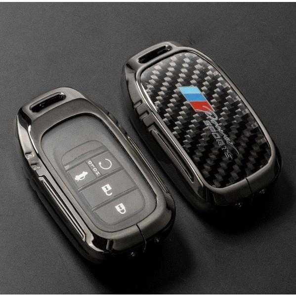 新発売 HONDA ホンダ 本田 炭素繊維 スマートキーカバー キーケース