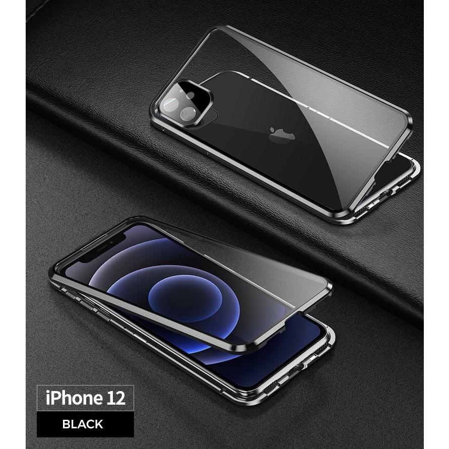 ダブルロック iPhone12 ガラスケース iPhone12Pro レンズカバー