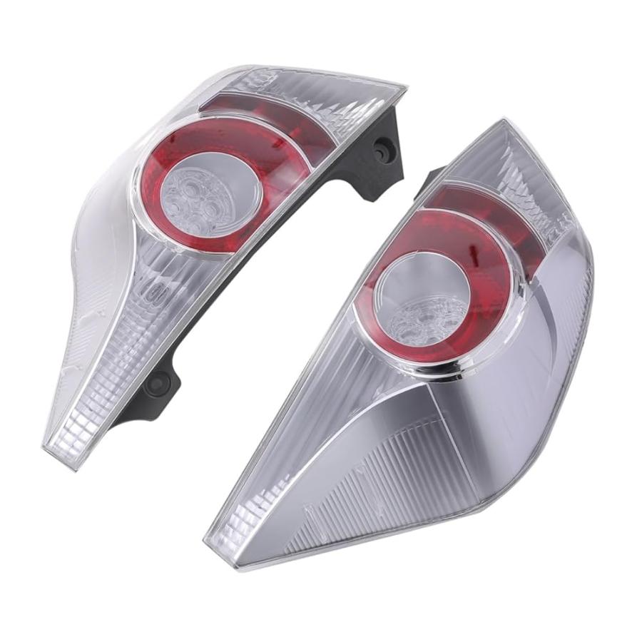 アクア☆NHP10テールランプ 左右セット クリア/レッド トヨタ 用 アクア NHP10 10系 前期 テールランプ テールレンズ クリア