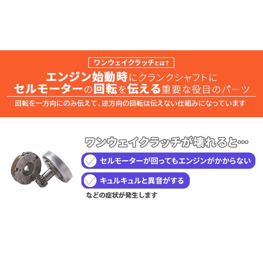 ワンウェイクラッチ ASSY カブ110 クロスカブ 110 カブ プロ 遠心