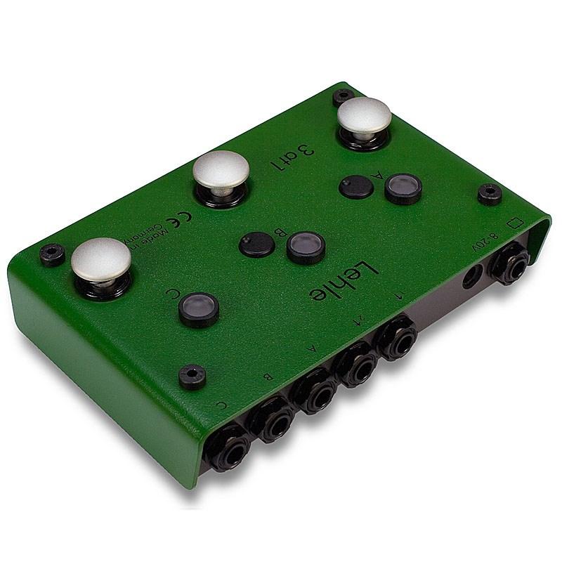 【美品】Lehle 3at1 SGoS ギターエフェクター、インプットセレクター LEHLE 3at1 SGoS 【3in2out Line Selector】（リール）ライン