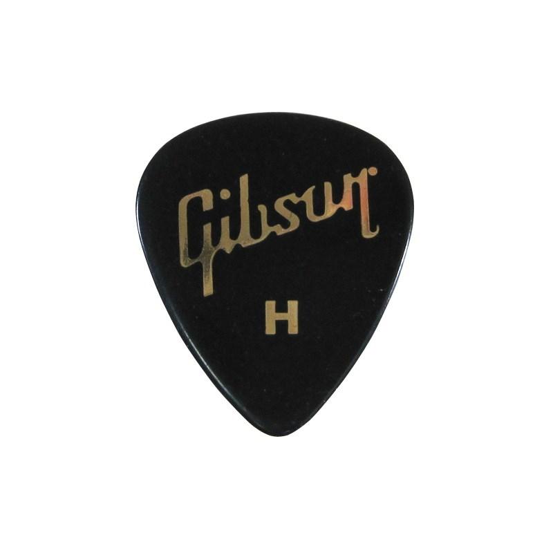 Gibson Gross Black Standard Style Pick [APRGG-74H] （ティアドロップ型 ヘヴィ）