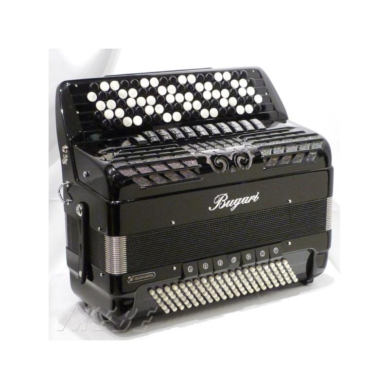 Bugari 440ch Bk H M M L Bk クロマチック アコーディオン 440ch 2391 渋谷イケベ楽器村 アコーディオン 再入荷