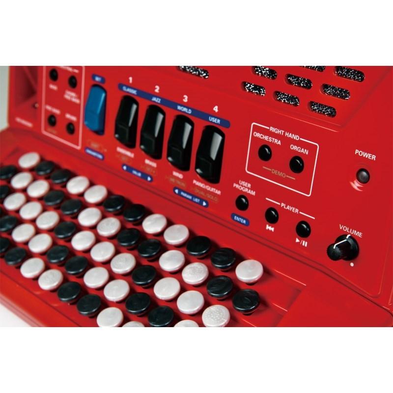 Roland (台数限定・専用キャリングバッグ付※本体のみ先発送・ケースは入荷次第発送(4月中入荷予定))ローランド Vアコーディオン 電子 ボタン...の画像