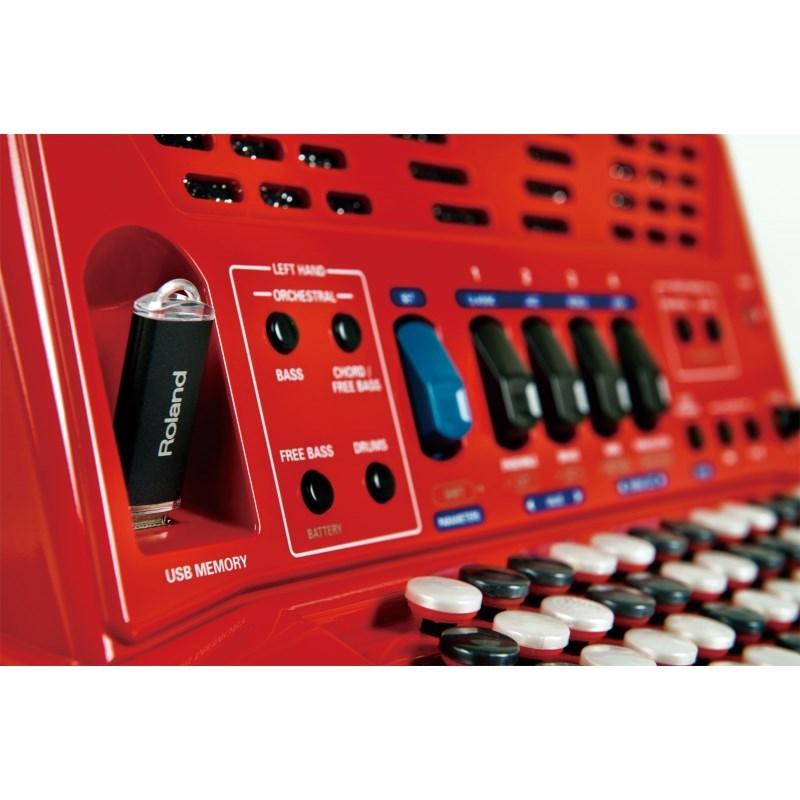 Roland (台数限定・専用キャリングバッグ付※本体のみ先発送・ケースは入荷次第発送(4月中入荷予定))ローランド Vアコーディオン 電子 ボタン...の画像