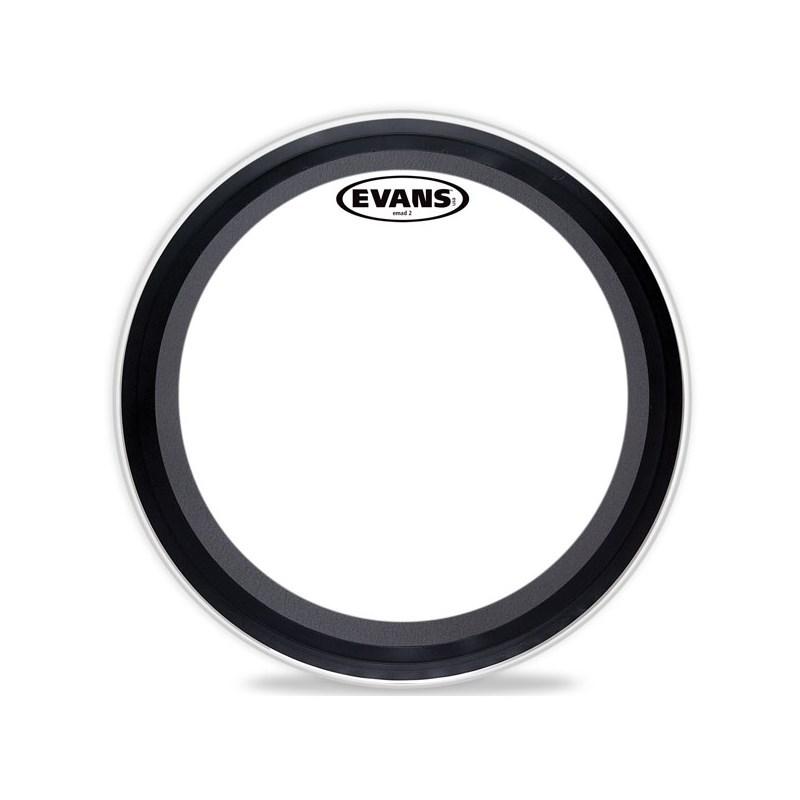EVANS BD20EMAD2 [EMAD2 Clear 20 / Bass Drum]【2ply ， 7mil + 10mil】