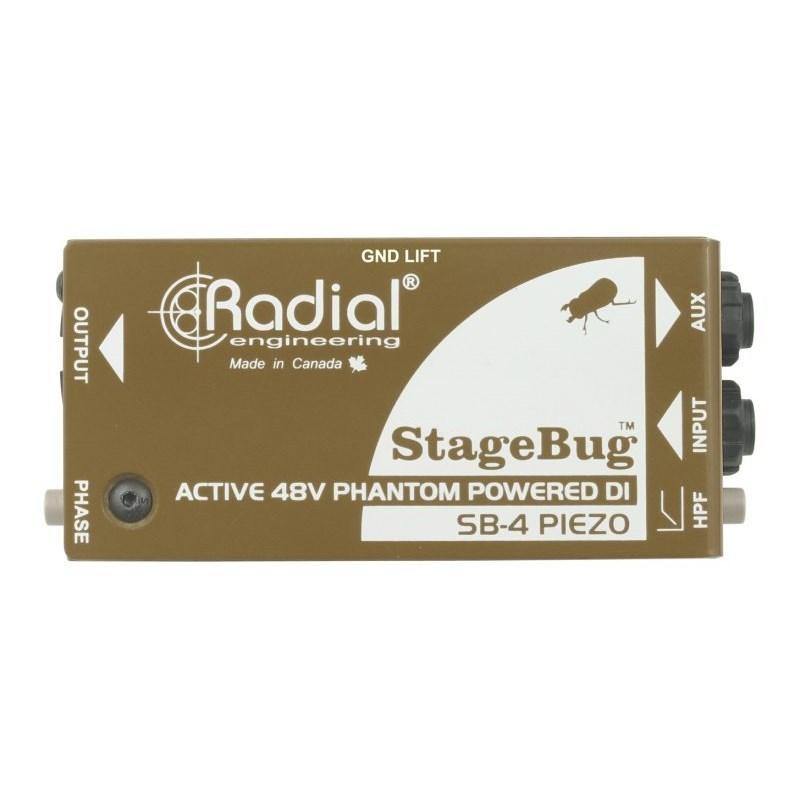Radial StageBug SB-4 Piezo : 渋谷イケベ楽器村 - 通販 - Yahoo