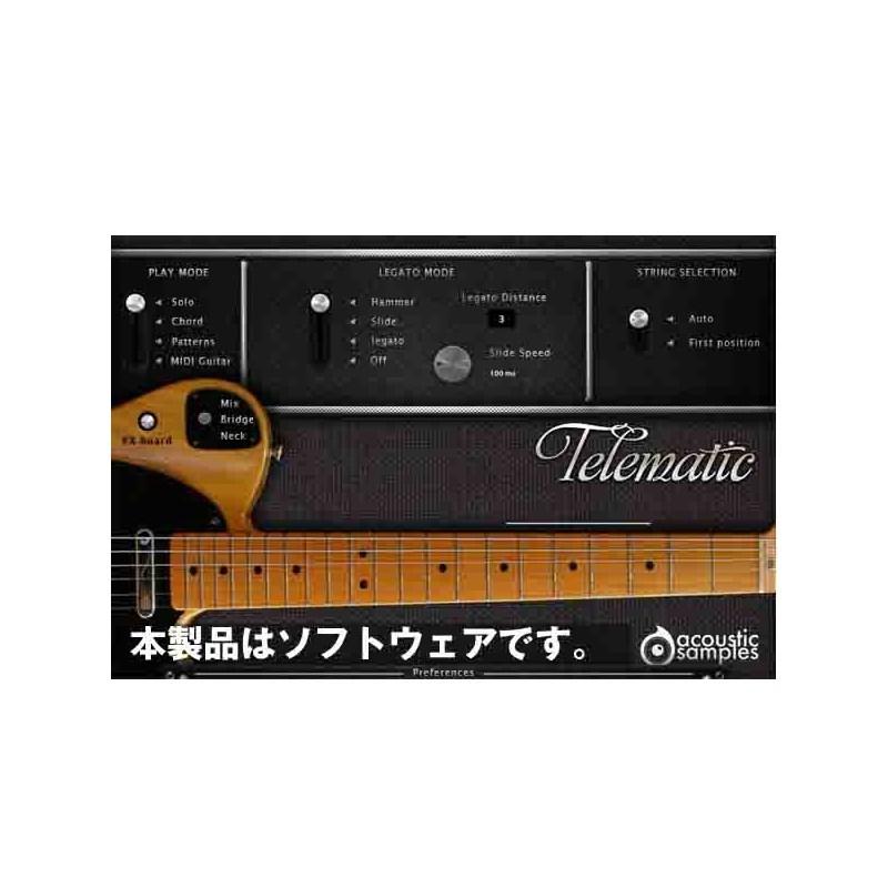Acoustic Samples Telematic V3 (代引不可)(オンライン納品) DTM、DAW-楽器、器材-プラグインソフトウエア（コード販売）