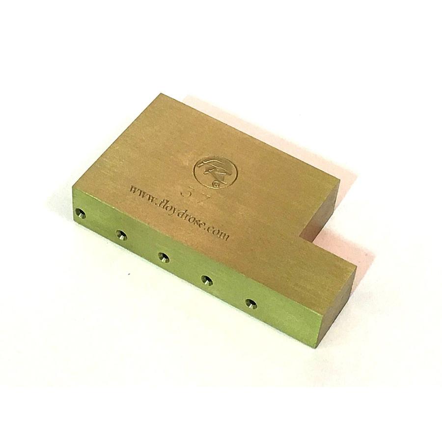 Floyd Rose Fat Brass L-Shaped Block (37粍/Weight≒217g) 【Floyd Rose Upgrade Parts】※取り寄せ相応う能力のある
