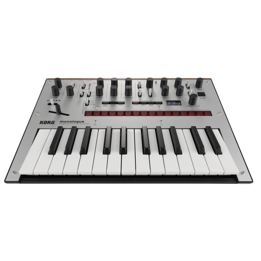 KORG monologue-SV (Silver) シルバー コルグ シンセサイザー 小型_1