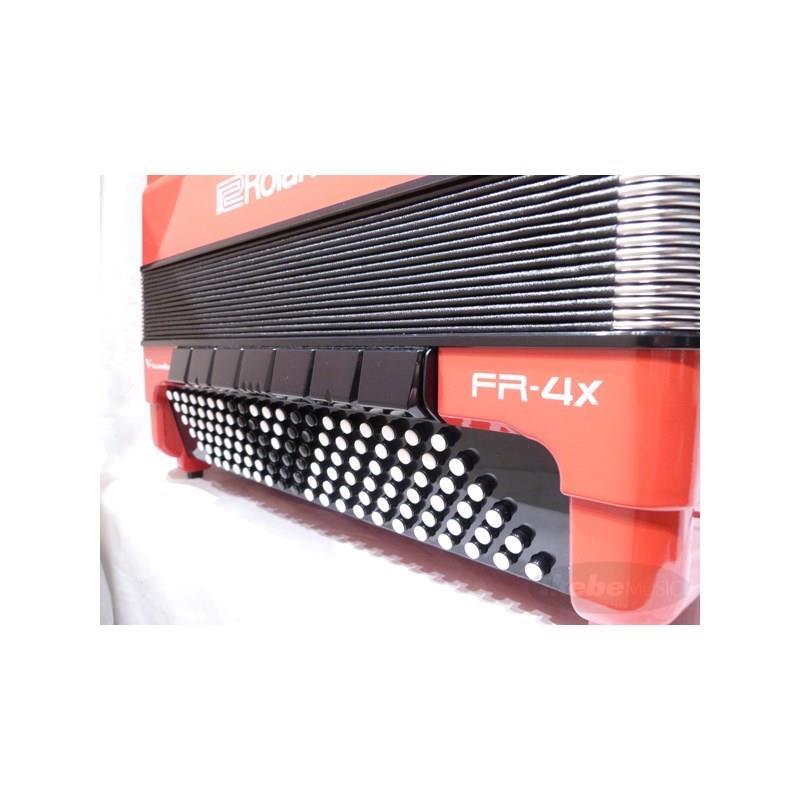 Roland (台数限定・純正リュック型ソフトケース付き)FR-4X RD レッド ローランド Vアコーディオン 電子 ピアノ式 37鍵盤 中型の画像
