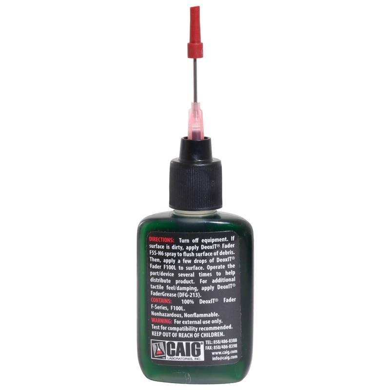 CAIG DeoxIT FaderLube 25ml (F100L-L25C) : 渋谷イケベ楽器村 - 通販