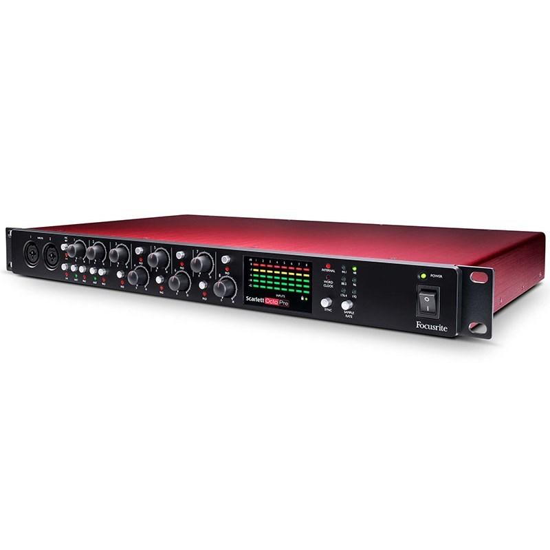 Focusrite Scarlett OctoPre(ADAT出力搭載・アナログ8ch入出力対応マイクプリアンプ・ラインアンプ)(フォーカスライト)(スカーレット)_2