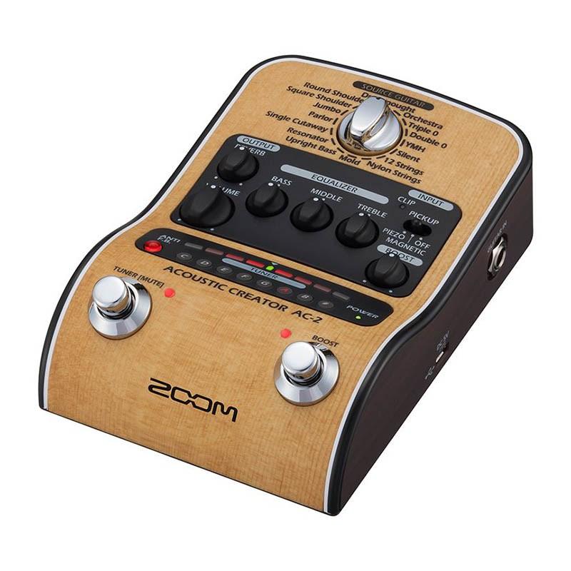 ZOOM AC-2 アコースティックエフェクター ズーム ズーム（zoom） ZOOM AC-2 [Pre-Amp & Effects for Acoustic Guitar