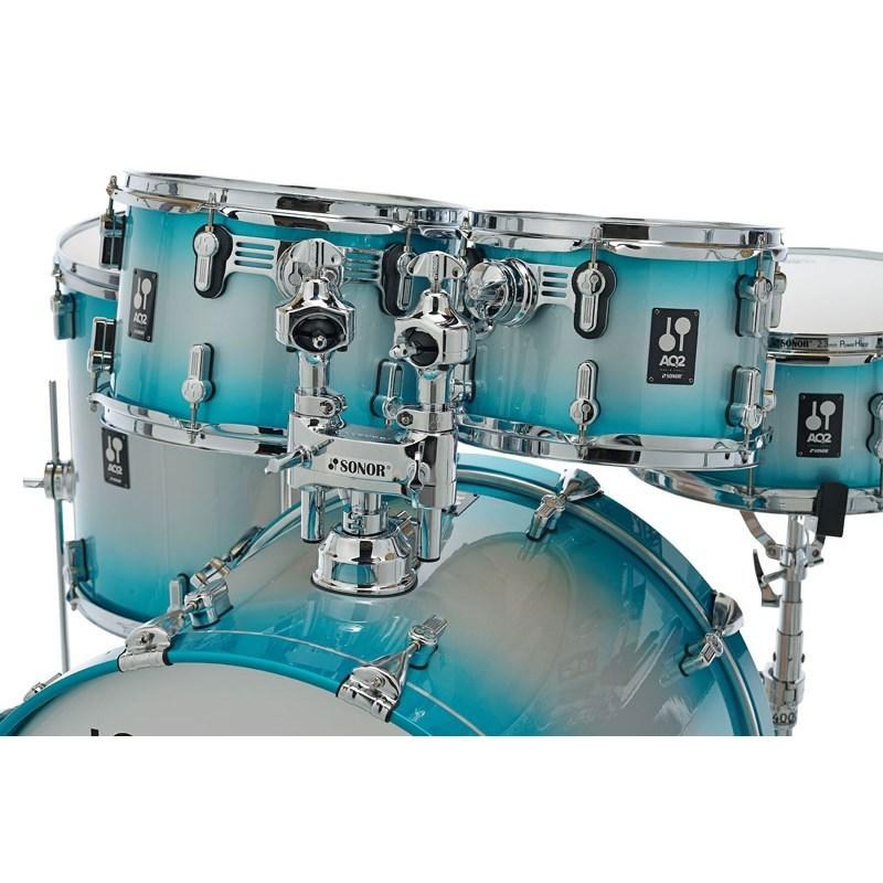 SONOR SN-AQ2SG #TSB [AQ2 STAGE Shell Set / Transparent Stain Black 
