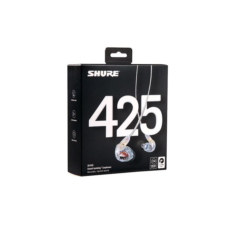 SHURE SE425-CL-A (クリアー)(国内正規品・2年間保証)