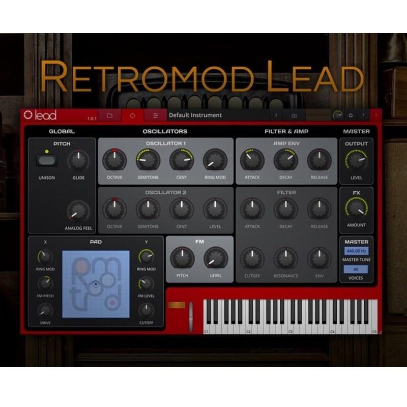 Tracktion RetroMod LEAD  (代引不可)(オンライン納品) 楽器、器材-プラグインソフトウエア（コード販売）