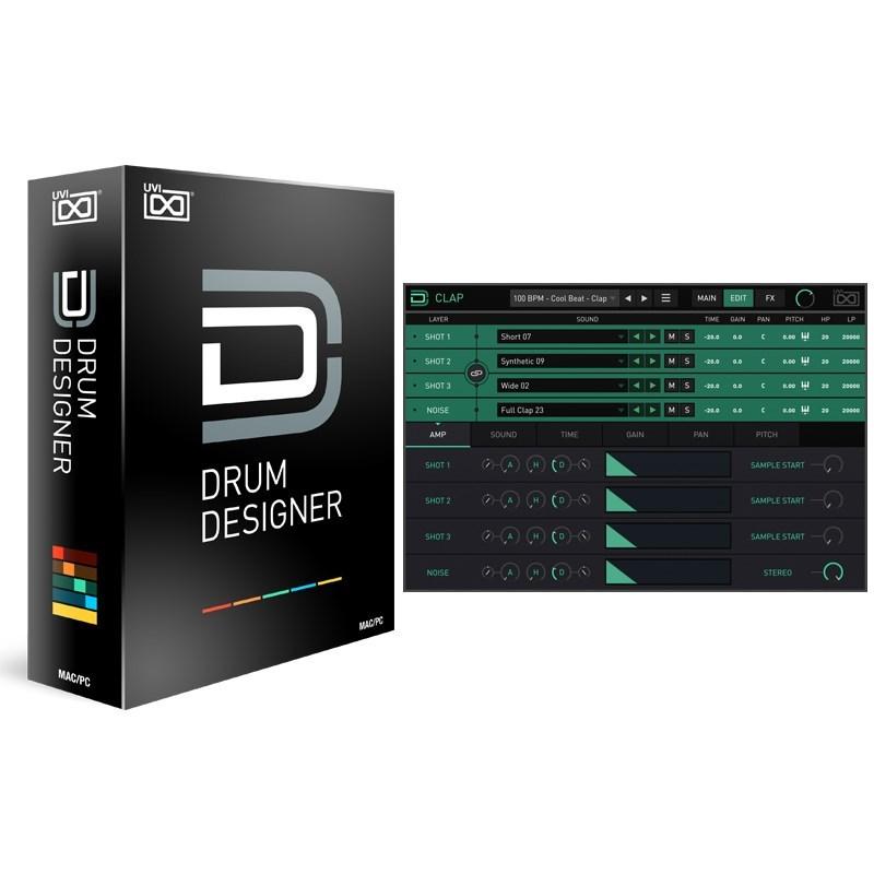 UVI Drum Designer セットアップ スーパーセール期間限定 オンライン納品専用 代引き不可 1.5