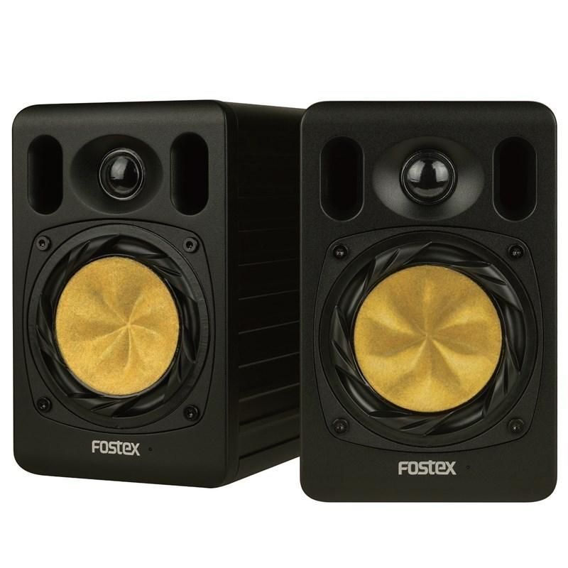 FOSTEX NF04R アクティブモニタースピーカー ペア SN383,389 FOSTEX NF04R (ペア)(フォステックス)(モニタースピーカー)(小型