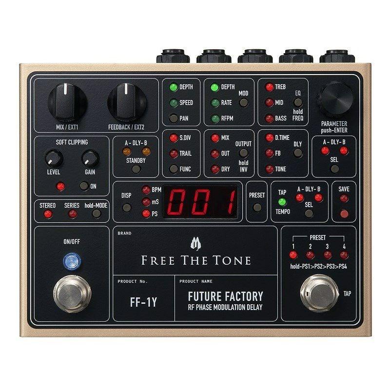 Free The Tone FUTURE FACTORY FF-1Y [RF PHASE MODULATION DELAY]｜shibuya-ikebe