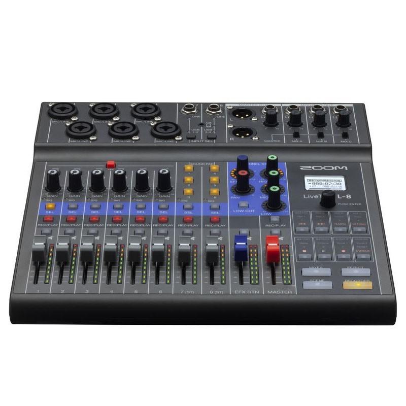 ズーム（zoom） ZOOM LiveTrak L-8 : 渋谷イケベ楽器村 - 通販 - Yahoo