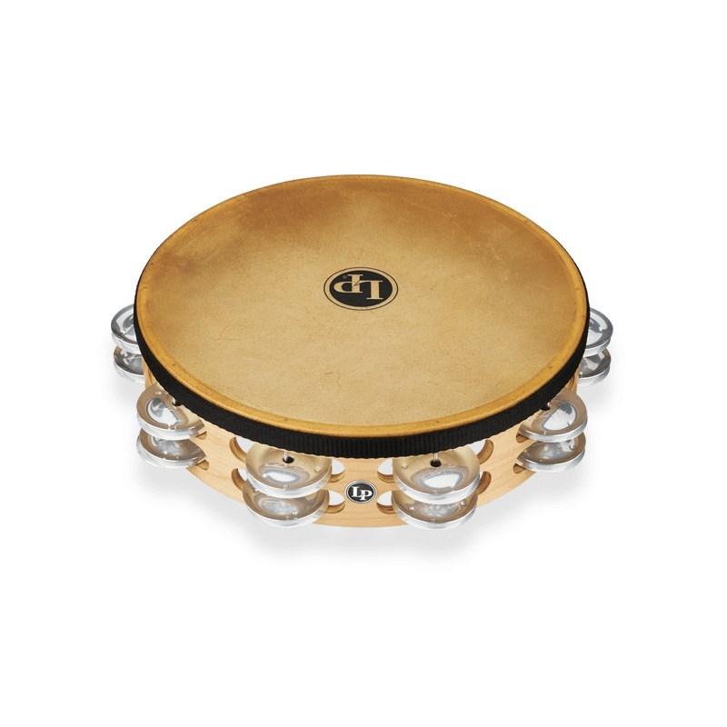 LP LP384-AL [Pro Double Row Headed Tambourine 10 - Aluminum]【お