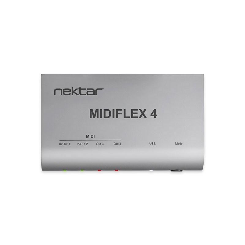 Nektar Technology 【春得セール】MIDIFLEX 4 (MIDIマージ/スプリット機能搭載/MIDIインターフェイス)(ネクターテクノロジー)の画像