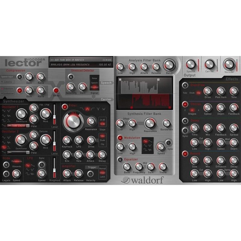 Waldorf Lector(代引不可)(オンライン納品) プラグインソフトウエア（コード販売）-楽器、手芸、コレクション-DTM、DAW