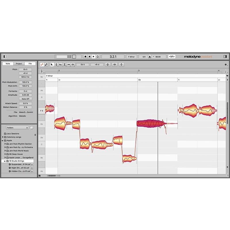 celemony Melodyne 5 Assistant（パッケージ版