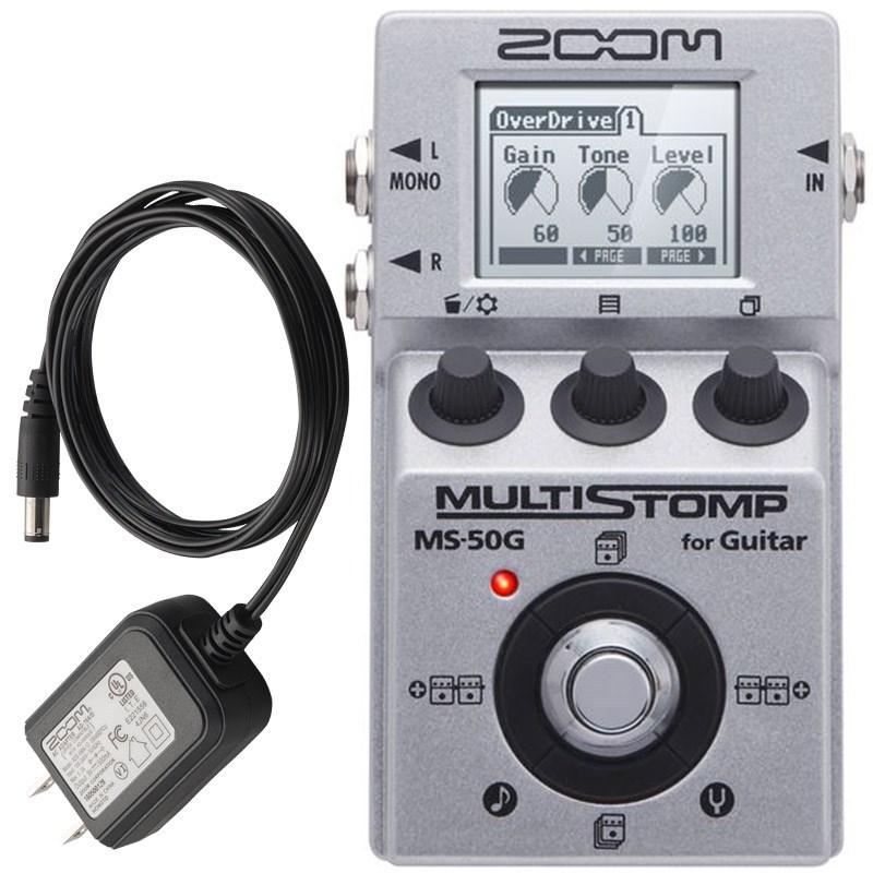 ZOOM MULTI STOMP MS50G for Guitar + AD16A/D SET 696575渋谷イケベ楽器村 通販 Yahoo!ショッピング