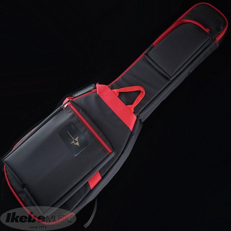 NAZCA 【受注生産品】 Protect Case for Guitar Black#8 [ファスナー/ベルトカラー:レッド]