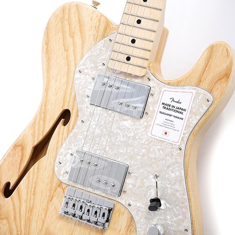 Made in Japan Traditional 70s Telecaster Thinline (Natural)【Fender The Spring Summer 2025 Campaign】【数量限定！！ストラップ... 【HANDED】