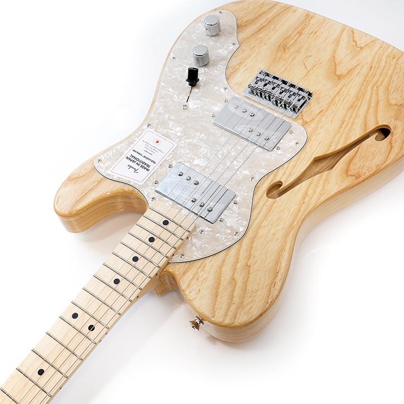 Made in Japan Traditional 70s Telecaster Thinline (Natural)【Fender The Spring Summer 2025 Campaign】【数量限定！！ストラップ... 【HANDED】